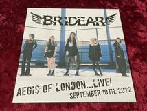 ★新品未開封★BRIDEAR★アナザージャケット付★AEGIS OF LONDON...LIVE!★帯付★CD★ブライディア★イージズ・オブ・ロンドン ライヴ！★_画像4