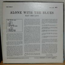 New Jazz【 NJLP 8213 : Alone With The Blues 】Ray Bryant_画像2