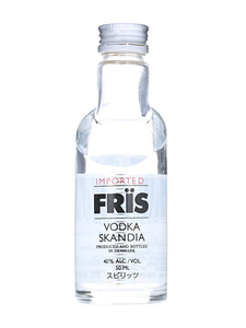 [ миниатюра бутылка ] флис FRIS SKANDIA водка коробка нет 50ml 40% KBM1247