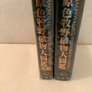 n681 原色牧野植物大図鑑 正＋続 2冊 セット 牧野富太郎 北隆館 昭和60年 昭和61年 1Ga4の画像3