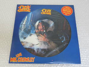 LP▲OZZY OSBOURNE[LIVE MR.CROWLEY]米US盤/ピクチャー・レコード/オジー・オズボーン