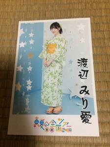 ★乃木坂46　真夏の全国ツアー2018限定ポストカード　渡辺みり愛★