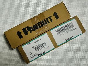 PANDUIT Cat6A ローゼットボックスキット シャッター付き1個口 １０個×2箱(合計20個)