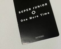 SUPER JUNIOR ウニョク One More Time タワーレコード タワレコ 特典 トレカ EUNHYUK Photocard_画像8