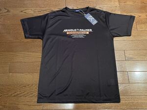 [ free shipping * anonymity shipping ] Arnold Palmer short sleeves T-shirt men's black M size 