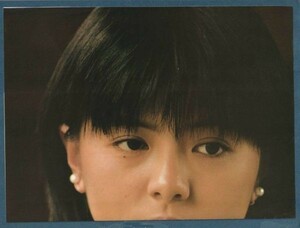 切り抜き■1983年【薬師丸ひろ子 探偵物語】[ B ランク ] 綴じ込みポスター