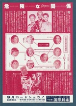 チラシ■1989年【危険な関係】[ A ランク ] 千日前国際劇場 館名入り/スティーヴン・フリアーズ グレン・クローズ ジョン・マルコヴィッチ_画像2