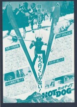 チラシ■1984年【ホットドッグ】[ A ランク ] Ver.b2/新宿ビレッジ2 館名入り/ ピーター・マークル デヴィッドノートン パトリックハウザー_画像2