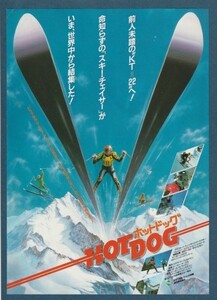 チラシ■1984年【ホットドッグ】[ B ランク ] ニュー東宝シネマ2 館名入り/ ピーター・マークル デヴィッド・ノートン パトリックハウザー