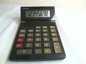 CASIO JW-8T 8 column accounting specification calculator |TWO WAY POWER