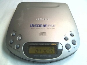 名機★SONY/ソニー Discman ESP CDプレーヤー　 D-330 　日本製★動作品