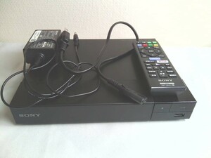 動作美品★SONY BDP-S1500　ブルーレイディスク/ DVDプレーヤー　19年製　　ACアダプター、リモコン付き