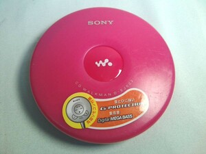 SONY/ソニー CDウォークマン D-EJ002 　12年製　ピンク★完動品