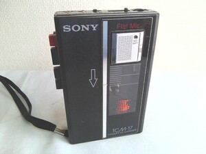 SONY　カセットレコーダー　TCM-17　日本製★ジャンク