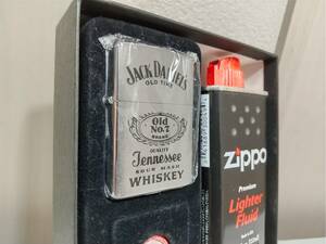 1993年2月製造ジャックダニエル ビンテージZIPPOセット未使用品★JACK DANIEL'S ウィスキー★箱、オイル、予備着火石、保証書付 VINTAGE