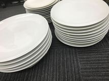 refle0 【中古】Noritake 大皿 27枚 まとめ売り サイズ色々 白 ノリタケ 厨房 食堂 皿 【現状品】【引取歓迎！】_画像2