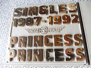 プリンセスプリンセス 初回 美品ベスト SINGLES シングルス 1987-1992 世界でいちばん熱い夏 kiss m ジュリアン ダイアモンド oh yeah BEST