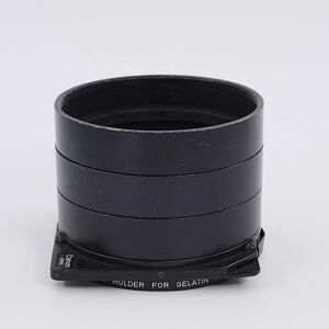 Canon キヤノン Holder for Gelatin Filter ゼラチンフィルターホルダー　φ75 + フードリング3個