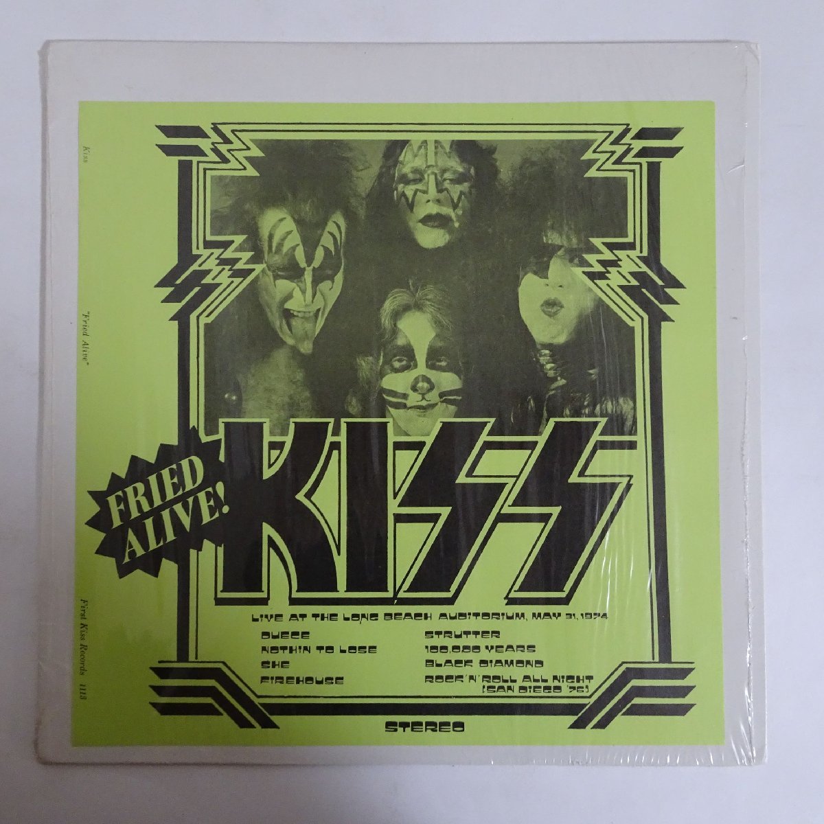 リアル KISS / 1978年発売当時物 LP4枚セットBOX ソロアルバム 洋楽