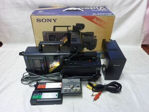 ☆【現状販売品】レトロ/昭和 SONY CCD-V8AF Video8 (8ミリ ビデオカメラ) 1台 箱有り ジャンク品 動作未確認品☆