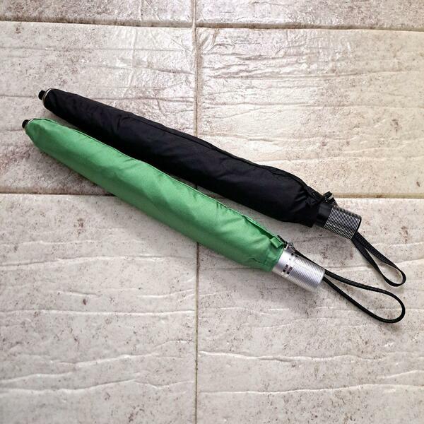 丈夫な新品折りたたみ傘　50cm　2本 携帯用雨傘