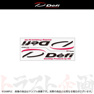 Defi デフィ 転写ステッカー (小) 黒 ブラック DF07602 トラスト企画 (591191002