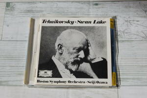 チャイコフスキー：バレエ≪白鳥の湖≫全曲＠小澤征爾＆ボストン交響楽団/旧西ドイツ製/2CD