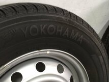 溝あり！2018年 ヨコハマ 夏 JOB RY52 ４本セット 185R14 6PR LT 5J 5H114.3 ハブ67mm スチール ボンゴ バネット_画像3