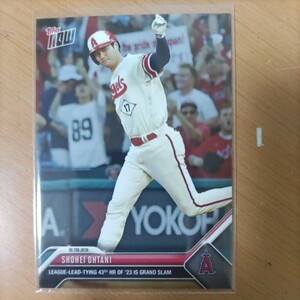 Topps BASEBALL ベースボールコレクション 大谷翔平　二刀流バッター　カード未使用　43号　グランドスラム満塁ホームラン　MVPドジャース