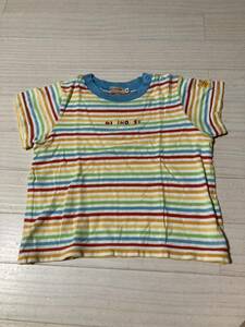 ミキハウス MIKIHOUSE 半袖Tシャツ ボーダーTシャツ 男の子　男児　女児　サイズ90