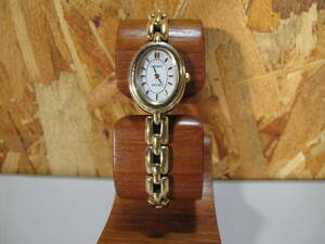 セイコー/SEIKO ソーラー レディースウォッチ　V110-5A20　腕時計　動作品　中古現状品