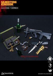 1/6 scale DAMTOYS Gangsters Kingdom DIAMONDS 7 DERRICK GK026ki upper *laino revolver only 