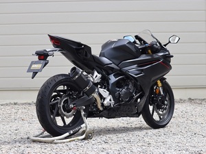 新品 WR’S CBR250RR 2023～(8BK-MC51) スリップオン SS-OVAL F-BLACKタイプ(チタンシェル) SF1245JM マフラー