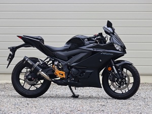 新品 WR’S YZF-R25/MT-25 2022～ (8BK-RG74J) スリップオン SS-OVAL F-BLACKタイプ(チタンシェル) SF2270JM ダブルアールズ