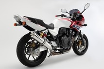 新品 ビームス CB400SB/SF 2007～2016 (EBL-NC42)用 R-EVO ステンレス スリップオン 政府認証 G106-53-P6J BEAMS マフラー_画像2