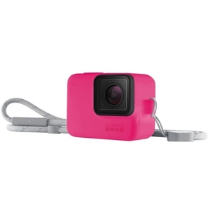 【在庫処分超特価】【新品】GoPro（ゴープロ） スリーブ + ランヤード☆ACSST-011☆エレクトリックピンク　ELECTRIC PINK