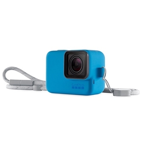【在庫処分超特価】【新品】GoPro（ゴープロ） スリーブ + ランヤード☆ACSST-003☆ブルー　BLUE