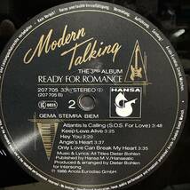 【LP】 MODERN TALKING / READY FOR ROMANCE (The 3rd Album)　※ BROTHER LOUIE / ATLANTIS IS CALLING　他_画像6