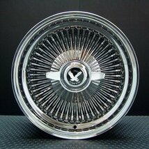 ワイヤーホイール T's WIRE 14X7J STD100SP オールクローム4本セット （ローライダー USDM アコード シビック ハイラックス）_画像3