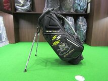 ♪新品[2927] BLUE MOON GOLF Journey To The West Monkey King Stand Bag S11-BMS Black/ブルームーンゴルフ/S11-BMS/西遊記_画像2