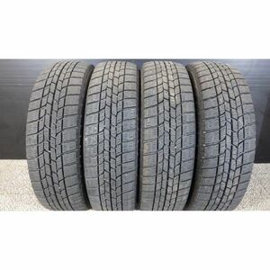 グッドイヤー ICE NAVI 6 165/65R14 4本SET◎2018年製8~9分山スタッドレスタイヤ◎中古 特筆すべき損傷なし◎旭川市手渡し可◎ルーミー等☆