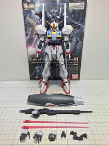 RE/100 ガンダムMarkⅢ 完成品 トリコロールカラー