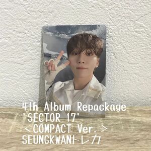 SEVENTEEN 4thAlbumRepackage 'SECTOR 17'＜COMPACT Ver.＞SEUNGKWANトレカ