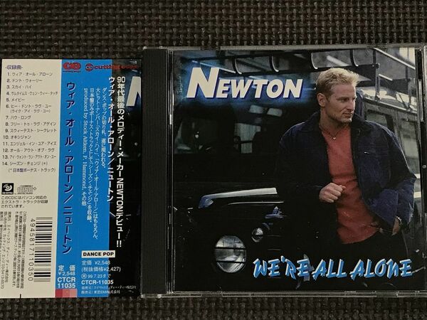 NEWTON ニュートン WE'RE ALL ALONE ウィ・アー・オール・アローン　CD