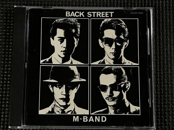 M-BAND BACK STREET　M-バンド バックストリート　CD　歌詞カードなし　ジャケット難あり