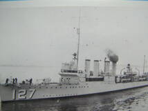 (J50)733 写真 古写真 船舶 軍艦 米国 駆逐艦 TWIGGS DD127 アメリカ アメリカ海軍_画像2