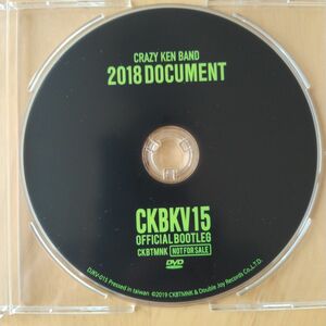 クレイジーケンバンド 2018　ドキュメント　DVD