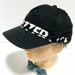 (^w^)b ジャザ サイズ フィットネス キャップ 帽子 ウェア 小物 黒 JAZZER CISE カルフォルニア デザイン ベルクロ 調節可能 C0445EE