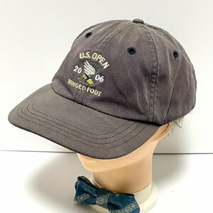 (^w^)b カッター アンド バック ゴルフ キャップ 帽子 CAP グレー CUTTER&BUCK U.S.OPEN 20 90 WINGED FOOT GOLF 刺繍 通気性 C0484EE