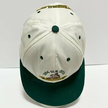 (^w^)b USA製 カリ フェーム オーク モント 80s 90s ヴィンテージ キャップ 帽子 Cali Fame 1994 U.S. OPEN OAKMONT リス 刺繍 C0612EE_画像6